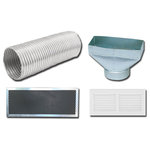 Castlewood - Ascension Ductless Conversion Kit - Select this complete kit for non-ducted re-circulation to aid in filtering air in the kitchen when exterior ducting is not practical. Made for the SY-HVA-350-SL and SY-HVA-350-SS Ascension Ventilation Units.