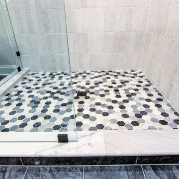 Elegant Classic Primary Bath Remodel Kansas City, MO