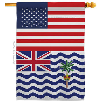 British Indian Ocean Territory US Friendship of the World House Flag
