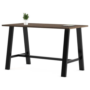 KFI Midtown 3 x 8 FT Conference Table - Maple - Bistro Height