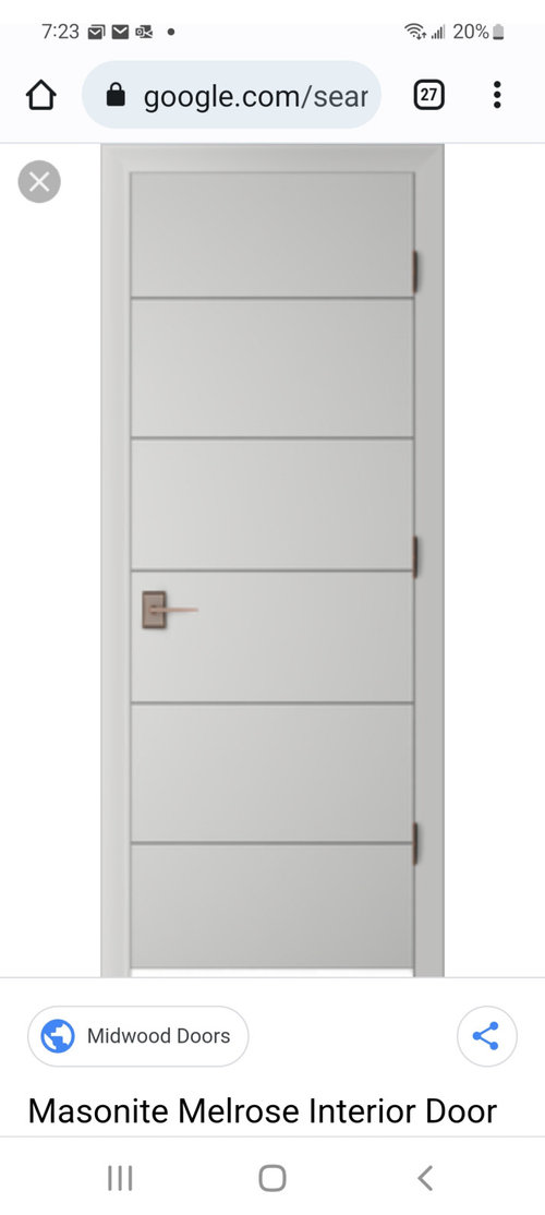 Interior doors new home