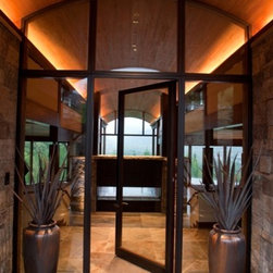 Bronze Clad Windows and Doors - Front Doors