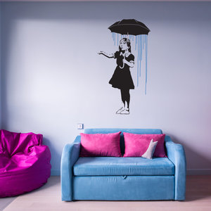 Stencil Munitions Banksy Wall Decal Stickers 