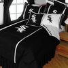MLB Chicago White Sox Comforter Pillowcase Baseball Bedding, Twin
