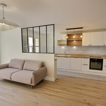 Rénovation complète d'un appartement en rez-de-chaussée à Herblay