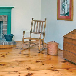 Reclaimed White Pine Flooring - Distressed Grade - Hardwood Flooring
