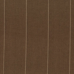 ROTH & TOMPKINS TEXTILES - Copley Stripe Fabric, Stripe Bark, 54''x36'' - Upholstery Fabric
