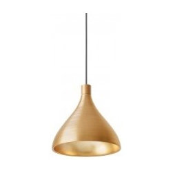Pablo Brass Swell Medium Pendant - Pendant Lighting