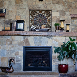 Merrillstone Interiror Fireplace with Cherry Creek Stone - Products