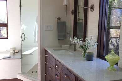Example of a classic bathroom design in Albuquerque