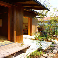 Ein japanisches Holzhaus, modern interpretiert