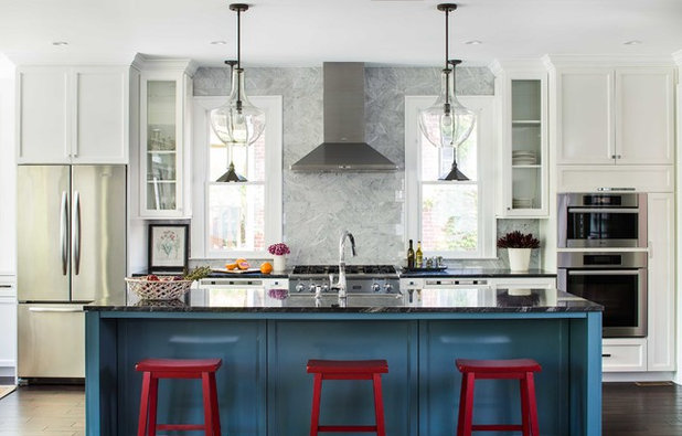 Transitional Kitchen by Terracotta Design Build