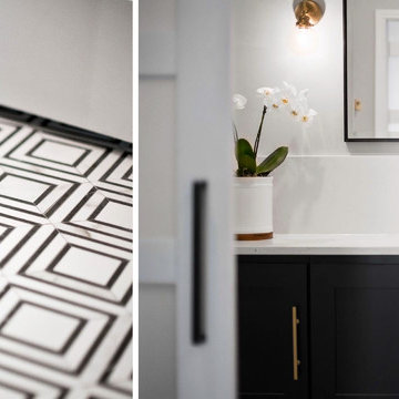 guest bedroom + bath