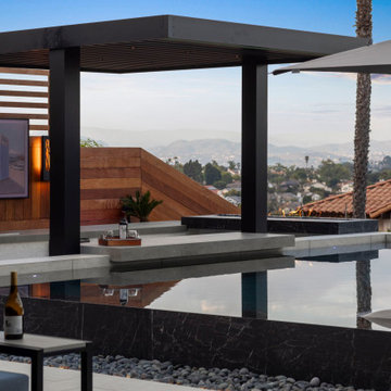 Mira Montana - Front Yard Infinity Pool, Zen-Inspired Design