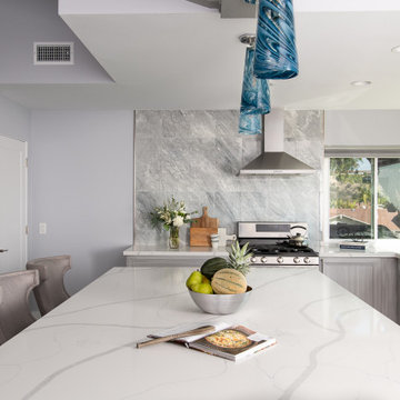 A Kitchen Island Large Enough To Host a Dinner