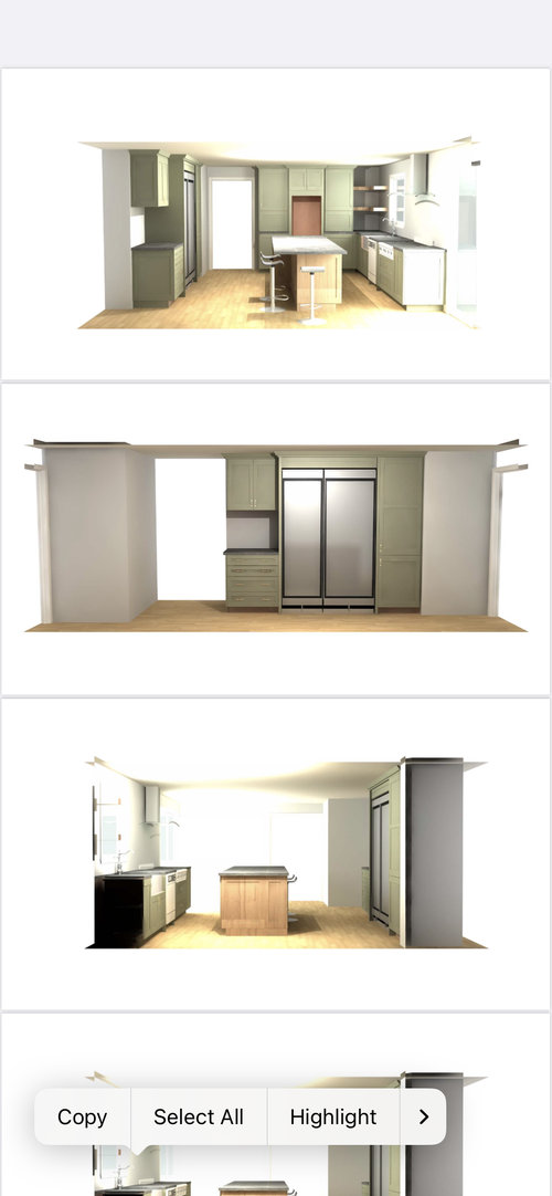 Kitchen layout/design help