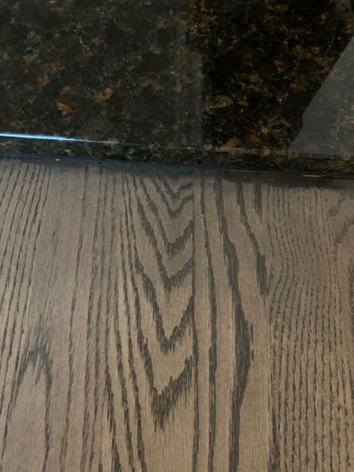 Hardwood Floor Refinish with Uneven Stain & Sheen; White Spots; Bumps