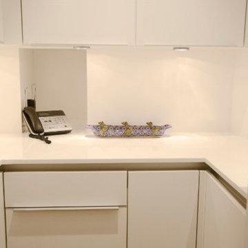 Galleria, high-rise Poggenpohl kitchen renovation in the Four Leaf Towers
