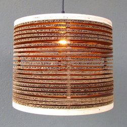 18" corrugated pendant - Pendant Lighting