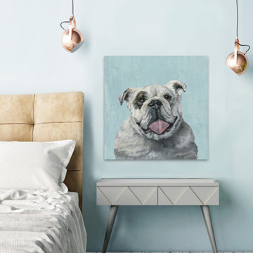 "Persuading Look" Painting Print on Wrapped Canvas