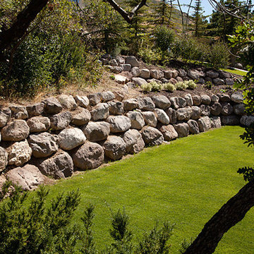 Rock Retaining Walls