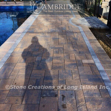 Paver Pool Patio, Cambridge Pavers, Dix Hills, N.Y 11746