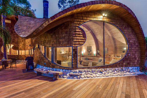 Морской Фасад дома by Mitch Williams Construction, Inc.