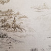 Horse and Hound Equestrian Hunting Scenes Wallpaper, Sample