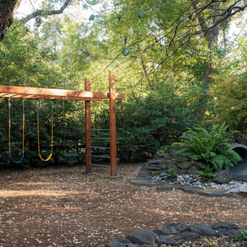 Children’s Play Area Integrated into Garden