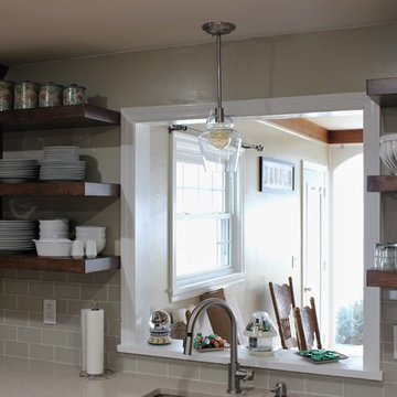 Maple and Gray Kitchen