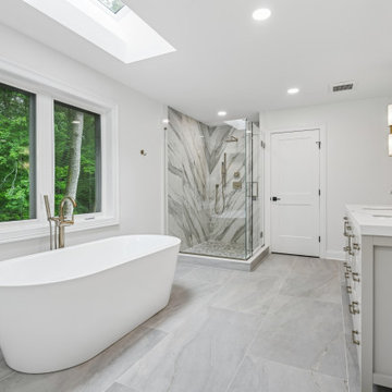 Primary Bathroom | Two Level Addition Paramus NJ