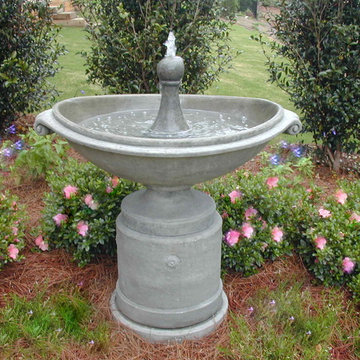 Fountain as focal point