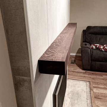 Modern Contemporary Designed Fireplace