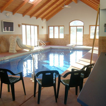New Berlin Wisconsin Indoor Pool Addition- 2005 APSP Midwest Gold Award