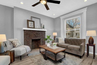 Example of a living room design in Columbus