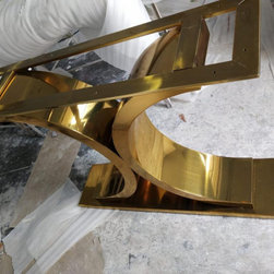Gold Plated Stainless Steel Console - Products