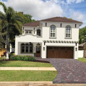 south tampa stucco spanish med.