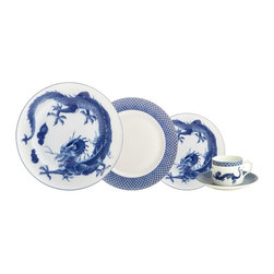 MOTTAHEDEH Blue Dragon - Dinnerware Sets