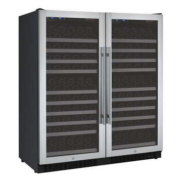 Allavino FlexCount Series 256 Bottle Dual Zone Side by Side Wine Refrigerator