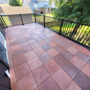 Steel Framing Tile Deck