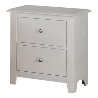 Benjara 16 2-drawer Traditional Wood Nightstand By Louis Philippe