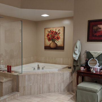 Chic High-Rise Primary Bathroom Makeover