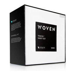 Malouf Tencel SheetSet - Ecru - Sheet And Pillowcase Sets