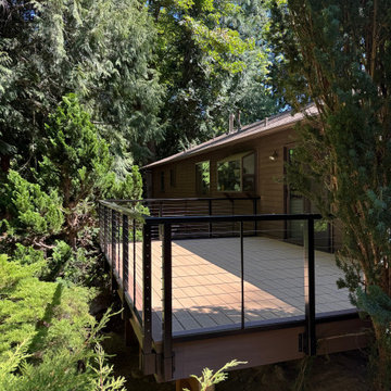 Small Decks with and without Cover Additions Endura Decking Co