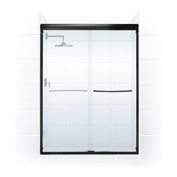 Coastal - Shower Doors | Pararagon 3/8" Frameless | ORB / Clear Glass by Coastal - Shower Doors