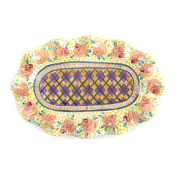 Taylor Serving Platter - Odd Fellows | MacKenzie-Childs - Serving Dishes And Platters
