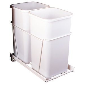 RV SERIES Double Waste Containers Individual Pack Containers//Full-Extension Slides Double 27 qt