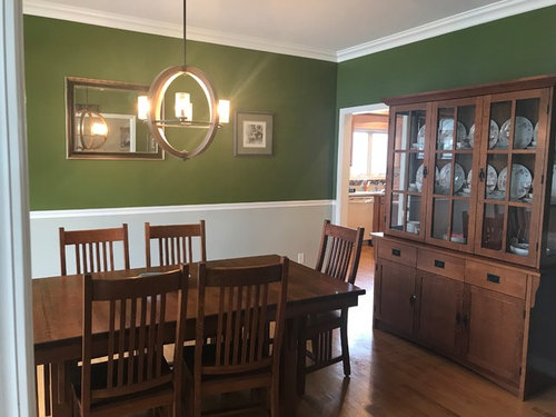 Dining Room Paint Chair Rail - How To Paint A Dining Room With Chair Rail