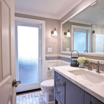 Fountain Valley Modern Traditional Bath