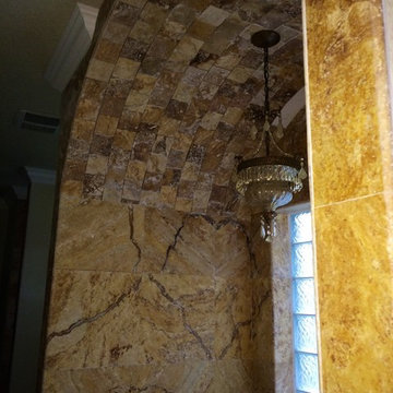 bathrooms and kitchens